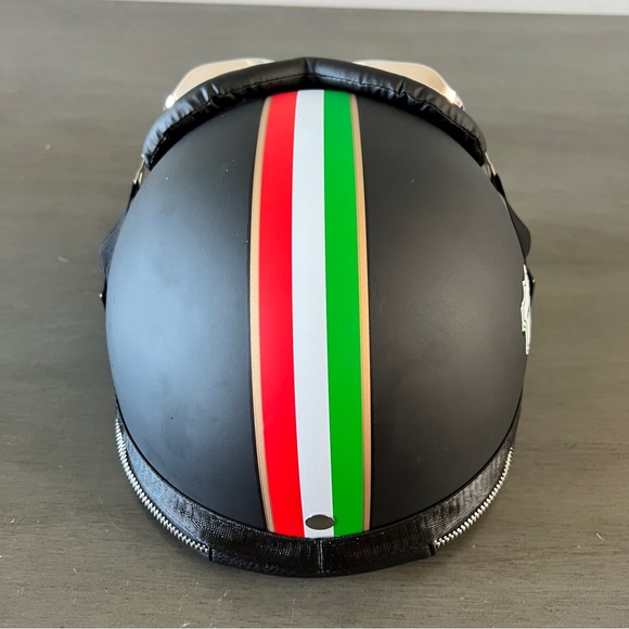 Italian Italy Imola Motorcycle Racing 76 Helmet Backpack Crossbody Shoulder Bag - Picture 13 of 16